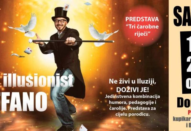 Najbolji mađioničar dijaspore Stefano Dinici dolazi u Sarajevo 12.12. 